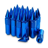 Darrahopens Auto Accessories > Auto Accessories Others > Automotive Repair & Speciality Tools New 20PCS M12X1.5 Cap Spiked Extended Tuner 60mm Aluminum Wheels Rims Lug Nuts Chrome Nuts Lug,Spiked Lug nut