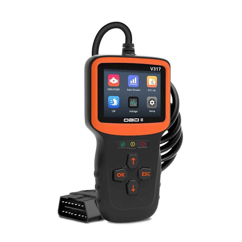 Darrahopens Auto Accessories > Auto Accessories Others > Automotive Repair & Speciality Tools OBD2 Scanner Diagnostic Tool, Vehicle Check Engine Code Readers with Reset & I/M Readiness & More, Car OBDII/EOBD Diagnostic Scan Tool