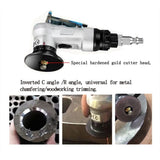 Darrahopens Auto Accessories > Auto Accessories Others > Automotive Repair & Speciality Tools Pneumatic Chamfering Tool 45 Degree Metal Deburring Trimming Machine Arc Edge Beveler Kit for Engineering In Australia - Darrahopens
