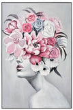 Darrahopens Auto Accessories > Auto Accessories Others > Automotive Repair & Speciality Tools Porsche Lady Framed Canvas Wall Art 120cm