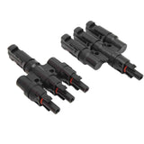 Darrahopens Auto Accessories > Auto Accessories Others > Automotive Repair & Speciality Tools PV Solar Branch Connectors 1 to 3 Waterproof High Current Carrying Capacity Solar Panel T Branch Connector for Parallel Connection In Australia - Darrahopens
