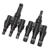 Darrahopens Auto Accessories > Auto Accessories Others > Automotive Repair & Speciality Tools PV Solar Branch Connectors 1 to 3 Waterproof High Current Carrying Capacity Solar Panel T Branch Connector for Parallel Connection In Australia - Darrahopens
