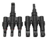 Darrahopens Auto Accessories > Auto Accessories Others > Automotive Repair & Speciality Tools PV Solar Branch Connectors 1 to 3 Waterproof High Current Carrying Capacity Solar Panel T Branch Connector for Parallel Connection In Australia - Darrahopens