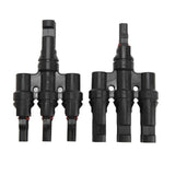 Darrahopens Auto Accessories > Auto Accessories Others > Automotive Repair & Speciality Tools PV Solar Branch Connectors 1 to 3 Waterproof High Current Carrying Capacity Solar Panel T Branch Connector for Parallel Connection In Australia - Darrahopens