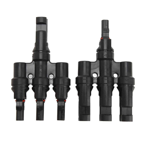Darrahopens Auto Accessories > Auto Accessories Others > Automotive Repair & Speciality Tools PV Solar Branch Connectors 1 to 3 Waterproof High Current Carrying Capacity Solar Panel T Branch Connector for Parallel Connection In Australia - Darrahopens
