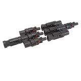 Darrahopens Auto Accessories > Auto Accessories Others > Automotive Repair & Speciality Tools PV Solar Branch Connectors 1 to 3 Waterproof High Current Carrying Capacity Solar Panel T Branch Connector for Parallel Connection In Australia - Darrahopens