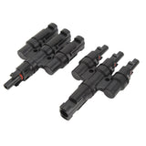 Darrahopens Auto Accessories > Auto Accessories Others > Automotive Repair & Speciality Tools PV Solar Branch Connectors 1 to 3 Waterproof High Current Carrying Capacity Solar Panel T Branch Connector for Parallel Connection In Australia - Darrahopens