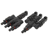 Darrahopens Auto Accessories > Auto Accessories Others > Automotive Repair & Speciality Tools PV Solar Branch Connectors 1 to 3 Waterproof High Current Carrying Capacity Solar Panel T Branch Connector for Parallel Connection In Australia - Darrahopens