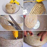 Darrahopens Auto Accessories > Auto Accessories Others > Automotive Repair & Speciality Tools Sisal Rope Natural Jute Hemp Manila Twine Cord 5mm*100m