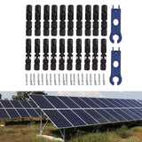 Darrahopens Auto Accessories > Auto Accessories Others > Automotive Repair & Speciality Tools Solar Connectors with 10 Pairs Male Female Plug Spanners Waterproof Flame Retardant Solar Panel Cable Connectors In Australia - Darrahopens