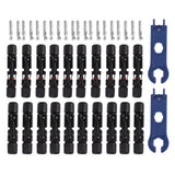 Darrahopens Auto Accessories > Auto Accessories Others > Automotive Repair & Speciality Tools Solar Connectors with 10 Pairs Male Female Plug Spanners Waterproof Flame Retardant Solar Panel Cable Connectors In Australia - Darrahopens