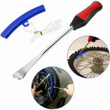 Darrahopens Auto Accessories > Auto Accessories Others > Automotive Repair & Speciality Tools Spoons Tire Lever Tool 3 Spoons Pneumatic Tool Lever With 3 Rim Protectors For Car Motorcycle Accessory