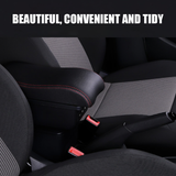 Darrahopens Auto Accessories > Auto Accessories Others > Automotive Repair & Speciality Tools Suzuki Swift 2005-2021 Center Central Storage Car Console Seat Armrest Box Durable ABS Armrest Box Replacement Double Layer Black With USB Cable