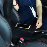 Darrahopens Auto Accessories > Auto Accessories Others > Automotive Repair & Speciality Tools Suzuki Swift 2005-2021 Center Central Storage Car Console Seat Armrest Box Durable ABS Armrest Box Replacement Double Layer Black With USB Cable