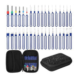Darrahopens Auto Accessories > Auto Accessories Others > Automotive Repair & Speciality Tools Terminal Removal Tool Kit 36 Piece Pin Extractor Stripping Kit for Electrical Cable Connector