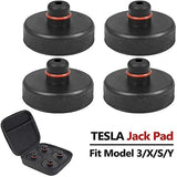 Darrahopens Auto Accessories > Auto Accessories Others > Automotive Repair & Speciality Tools Tesla Model 3 Y S X Jack Lift Plate Pucks Adapter Tools with Storage Box Compatible with Tesla