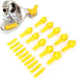 Darrahopens Auto Accessories > Auto Accessories Others > Automotive Repair & Speciality Tools Tire Changer Bead Dismantling Head 20pcs Tire Machine Accessories