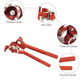 Darrahopens Auto Accessories > Auto Accessories Others > Automotive Repair & Speciality Tools Tube Bender, 3 In 1 Tube Bender 6Mm/8Mm/10Mm Copper Tube Bender Copper Tube Cutter 180° Heavy Duty Manual Tube Bender