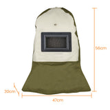 Darrahopens Auto Accessories > Auto Accessories Others > Automotive Repair & Speciality Tools Unimac Sandblasting Safety Hood, Built-in Hard Hat, Abrasive Sand Blasting PPE Equipment