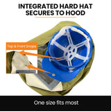 Darrahopens Auto Accessories > Auto Accessories Others > Automotive Repair & Speciality Tools Unimac Sandblasting Safety Hood, Built-in Hard Hat, Abrasive Sand Blasting PPE Equipment
