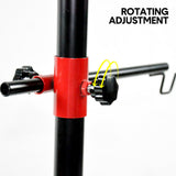 Darrahopens Auto Accessories > Auto Accessories Others > Automotive Repair & Speciality Tools Universal Auto Paint Stand Panel Tree Paint Rotating Stand Center Post Hang Paint Spray with 4 Wheels and 6 Hooks for Automotive Doors Fenders Bumpers