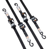 Darrahopens Auto Accessories > Auto Accessories Others > Automotive Repair & Speciality Tools VEVOR 4 Pack Ratchet Tie Down Straps 5208 lbs 1.6