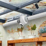 Darrahopens Auto Accessories > Auto Accessories Others > Automotive Repair & Speciality Tools VEVOR 4" to 4.5" Radon Mitigation Fan System Quiet 380CFM Inline Duct Waterproof