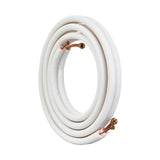 Darrahopens Auto Accessories > Auto Accessories Others > Automotive Repair & Speciality Tools VEVOR 4876.8mm Mini Split Line Set, 6.4 & 12.7mm O.D Copper Pipes Tubing and Triple-Layer Insulation, for Air Conditioning or Heating Pump Equipment & HVAC with Rich Accessories (18ft Connection Cable