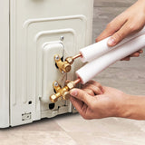 Darrahopens Auto Accessories > Auto Accessories Others > Automotive Repair & Speciality Tools VEVOR 4876.8mm Mini Split Line Set, 6.4 & 12.7mm O.D Copper Pipes Tubing and Triple-Layer Insulation, for Air Conditioning or Heating Pump Equipment & HVAC with Rich Accessories (18ft Connection Cable