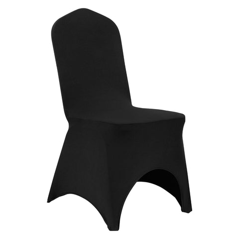 Darrahopens Auto Accessories > Auto Accessories Others > Automotive Repair & Speciality Tools VEVOR 50 PCS Black Chair Covers Polyester Spandex Stretch Wedding Party Banquet
