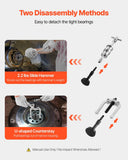 Darrahopens Auto Accessories > Auto Accessories Others > Automotive Repair & Speciality Tools VEVOR Blind Hole Bearing Puller Set, 16-in-1 Inner Bearing Race and Seal Extractor Kit, 16 PCS Slide Hammer Pilot Insert Inner Internal Bearing Removal Tool Set with 10 Split Collets and Counterstay