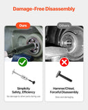 Darrahopens Auto Accessories > Auto Accessories Others > Automotive Repair & Speciality Tools VEVOR Blind Hole Bearing Puller Set, 16-in-1 Inner Bearing Race and Seal Extractor Kit, 16 PCS Slide Hammer Pilot Insert Inner Internal Bearing Removal Tool Set with 10 Split Collets and Counterstay