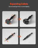 Darrahopens Auto Accessories > Auto Accessories Others > Automotive Repair & Speciality Tools VEVOR Blind Hole Bearing Puller Set, 16-in-1 Inner Bearing Race and Seal Extractor Kit, 16 PCS Slide Hammer Pilot Insert Inner Internal Bearing Removal Tool Set with 10 Split Collets and Counterstay
