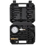 Darrahopens Auto Accessories > Auto Accessories Others > Automotive Repair & Speciality Tools VEVOR Diesel Engine Compression Tester, 18 pcs Cylinder Pressure Test Tool Kit, with 0-1000 psi Gauge and Adapters, Diesel Injector Tester Check Cylinders in Diesel Trucks, Tractors, Equipment