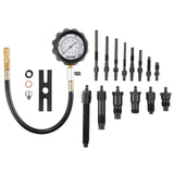 Darrahopens Auto Accessories > Auto Accessories Others > Automotive Repair & Speciality Tools VEVOR Diesel Engine Compression Tester, 18 pcs Cylinder Pressure Test Tool Kit, with 0-1000 psi Gauge and Adapters, Diesel Injector Tester Check Cylinders in Diesel Trucks, Tractors, Equipment