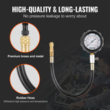 Darrahopens Auto Accessories > Auto Accessories Others > Automotive Repair & Speciality Tools VEVOR Diesel Engine Compression Tester, 18 pcs Cylinder Pressure Test Tool Kit, with 0-1000 psi Gauge and Adapters, Diesel Injector Tester Check Cylinders in Diesel Trucks, Tractors, Equipment