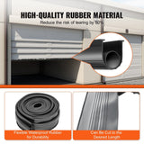 Darrahopens Auto Accessories > Auto Accessories Others > Automotive Repair & Speciality Tools VEVOR Garage Door Seals Bottom Rubber, U Shape +O Ring Combination Garage Door Bottom Weather Seal, 10ft Weatherproofing Garage Door Seal, 5/16 inch T-ends and 3 3/4 inch Width, for Doors, Black