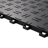 Darrahopens Auto Accessories > Auto Accessories Others > Automotive Repair & Speciality Tools VEVOR Garage Tiles Interlocking, 12 x 12 x 0.53 inch 25 Pack Garage Floor Covering Tiles, Non-Slip Double-Sided Texture Garage Flooring Tiles, for Garages, Basements, Repair Shops, Black