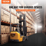 Darrahopens Auto Accessories > Auto Accessories Others > Automotive Repair & Speciality Tools VEVOR Garage Tiles Interlocking, 12 x 12 x 0.53 inch 25 Pack Garage Floor Covering Tiles, Non-Slip Double-Sided Texture Garage Flooring Tiles, for Garages, Basements, Repair Shops, Black