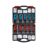 Darrahopens Auto Accessories > Auto Accessories Others > Automotive Repair & Speciality Tools VEVOR Helicoil Thread Repair Kit, 338-Piece SAE and Metric Rethreading Tool Kit, M5, M6, M8, M10, M12, 1/4", 5/16", 3/8", 7/16", 1/2", HSS Drill Bits Thread Inserts Taps Breakoff Installation Tools