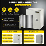 Darrahopens Auto Accessories > Auto Accessories Others > Automotive Repair & Speciality Tools VEVOR NEMA Steel Enclosure, 25 x 20 x 15 cm NEMA 4X Steel Electrical Box, IP66 Waterproof & Dustproof, Outdoor/Indoor Electrical Junction Box, with Mounting Plate