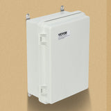 Darrahopens Auto Accessories > Auto Accessories Others > Automotive Repair & Speciality Tools VEVOR Outdoor Electrical Junction Box, 300 x 200 x 180 mm, ABS Plastic Electrical Enclosure Box with Hinged Cover Stainless Steel Latch, IP67 Dustproof Waterproof for Outdoor Electrical Projects