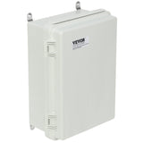 Darrahopens Auto Accessories > Auto Accessories Others > Automotive Repair & Speciality Tools VEVOR Outdoor Electrical Junction Box, 300 x 200 x 180 mm, ABS Plastic Electrical Enclosure Box with Hinged Cover Stainless Steel Latch, IP67 Dustproof Waterproof for Outdoor Electrical Projects