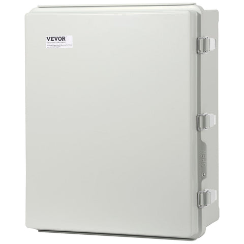 Darrahopens Auto Accessories > Auto Accessories Others > Automotive Repair & Speciality Tools VEVOR Outdoor Electrical Junction Box, 350 x 250 x 150 mm, ABS Plastic Electrical Enclosure Box with Hinged Cover Stainless Steel Latch, IP67 Dustproof Waterproof for Outdoor Electrical Projects