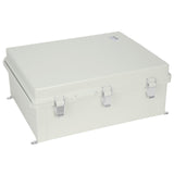 Darrahopens Auto Accessories > Auto Accessories Others > Automotive Repair & Speciality Tools VEVOR Outdoor Electrical Junction Box, 350 x 250 x 150 mm, ABS Plastic Electrical Enclosure Box with Hinged Cover Stainless Steel Latch, IP67 Dustproof Waterproof for Outdoor Electrical Projects