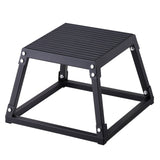 Darrahopens Auto Accessories > Auto Accessories Others > Automotive Repair & Speciality Tools VEVOR Plyometric Jump Box, 12 Inch Plyo Box, Steel Plyometric Platform and Jumping Agility Box, Anti-Slip Fitness Exercise Step Up Box for Home Gym Training, Conditioning Strength Training, Black