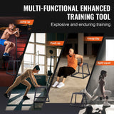 Darrahopens Auto Accessories > Auto Accessories Others > Automotive Repair & Speciality Tools VEVOR Plyometric Jump Box, 18 Inch Plyo Box, Steel Plyometric Platform and Jumping Agility Box, Anti-Slip Fitness Exercise Step Up Box for Home Gym Training, Conditioning Strength Training, Black