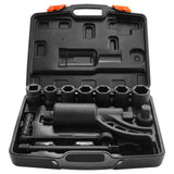 Darrahopens Auto Accessories > Auto Accessories Others > Automotive Repair & Speciality Tools VEVOR Torque Multiplier, Heavy Duty Torque Multiplier Wrench Set, 1 Inch Drive Lug Nut Wrench Torque Multiplier, 1:58 4800N.m Lug Nut Remover, with 8 Sockets and Storage Case for Truck Trailer RV
