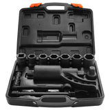 Darrahopens Auto Accessories > Auto Accessories Others > Automotive Repair & Speciality Tools VEVOR Torque Multiplier, Heavy Duty Torque Multiplier Wrench Set, 1 Inch Drive Lug Nut Wrench Torque Multiplier, 1:64 6800N.m Lug Nut Remover, with 8 Sockets and Storage Case for Truck Trailer RV