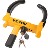 Darrahopens Auto Accessories > Auto Accessories Others > Automotive Repair & Speciality Tools VEVOR Wheel Lock, 2 Packs Universal Wheel Clamp Lock, Adjustable Anti Theft Trailer Lock Wheel Clamp, Heavy-duty Steel Tire Lock for ATV RV SUV Car Golf Cart Boats Motorcycles, with 6 Keys